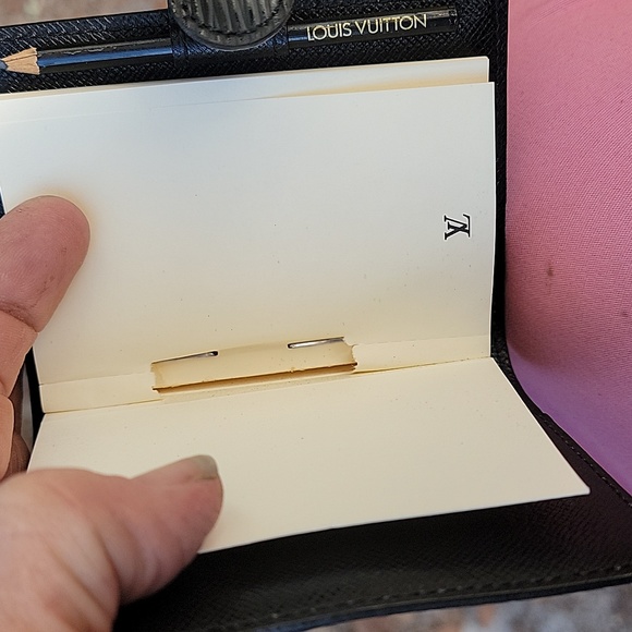 💯 Authentic LOUIS VUITTON Ecriture cardholder - Picture 5 of 16